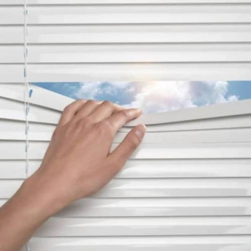Persiana de pvc horizontal